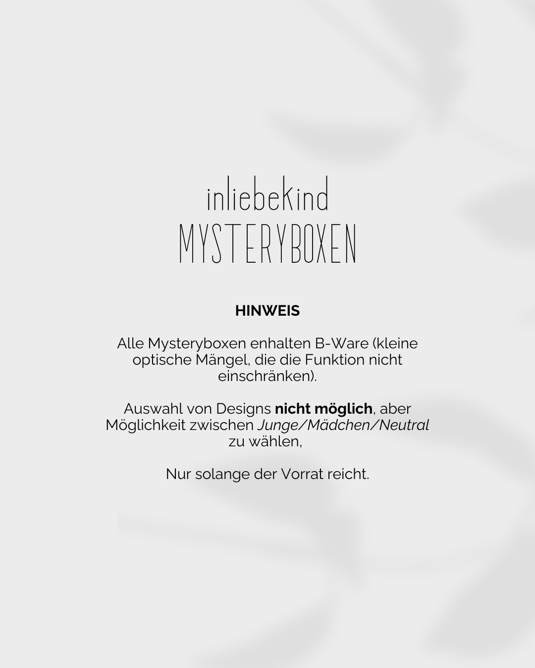 Überraschungs-Bundle – kleine Freude, großer Effekt