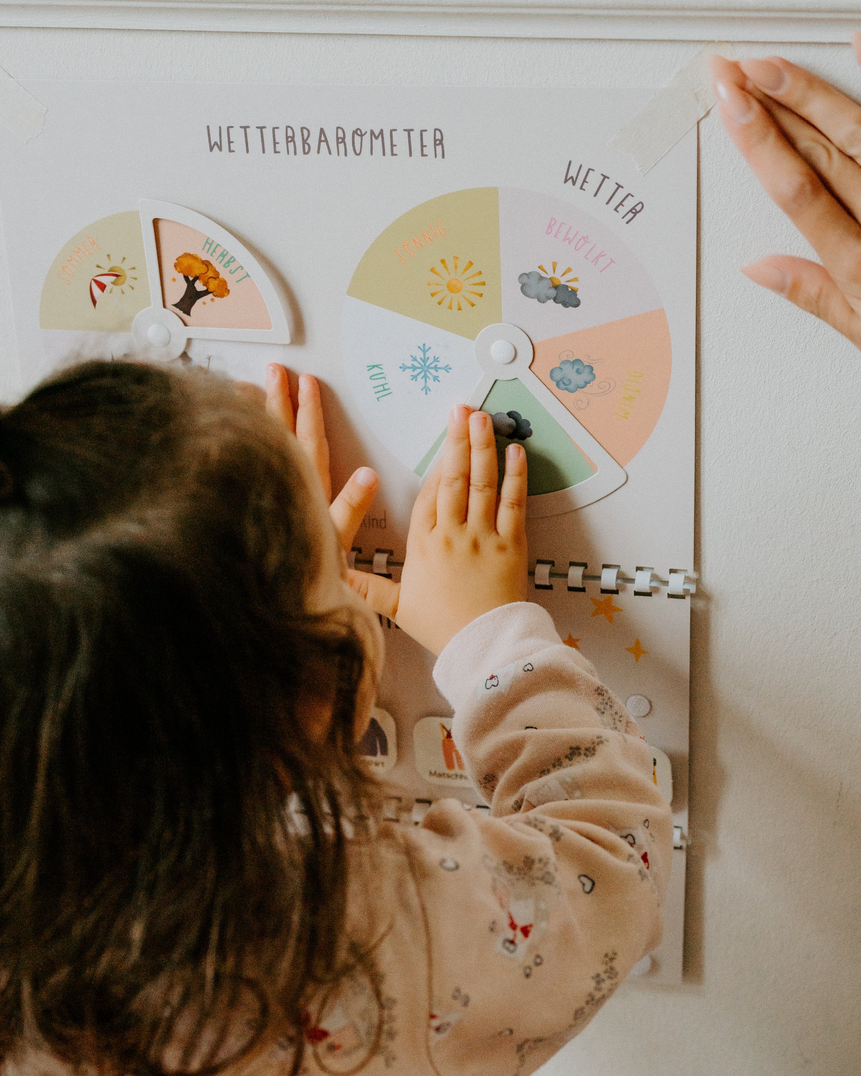 Anziehplaner für Kinder inkl. Symbole