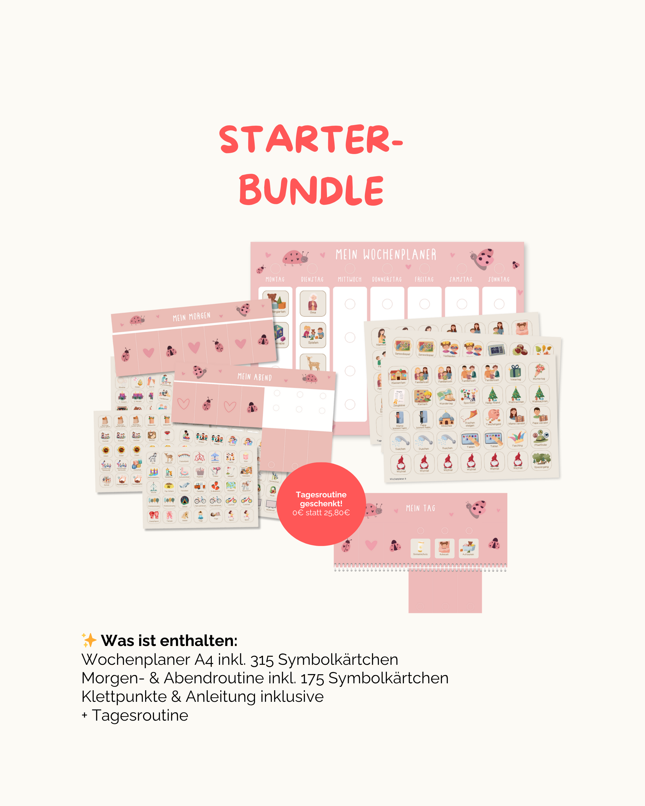 Starter-Bundle - Struktur für den Familienalltag
