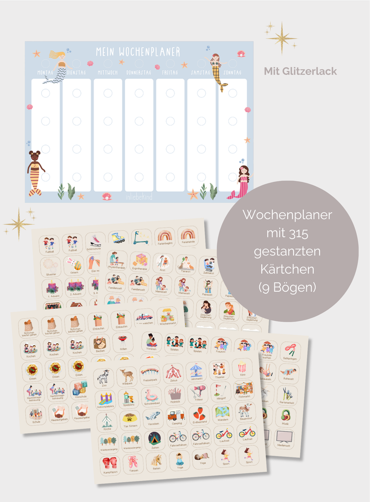Meerjungfrauen Glitzer