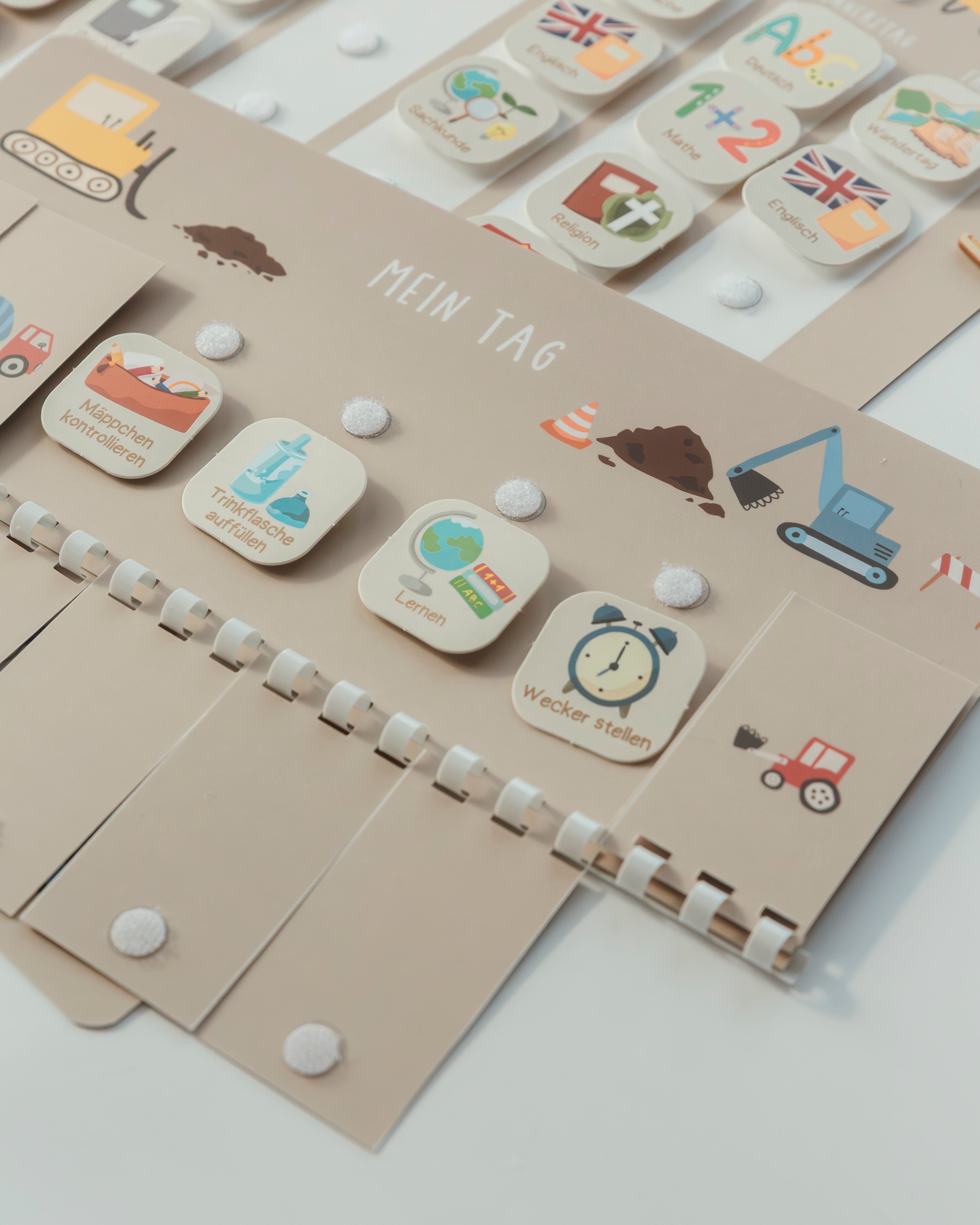Tagesroutine inkl. Symbolkärtchen