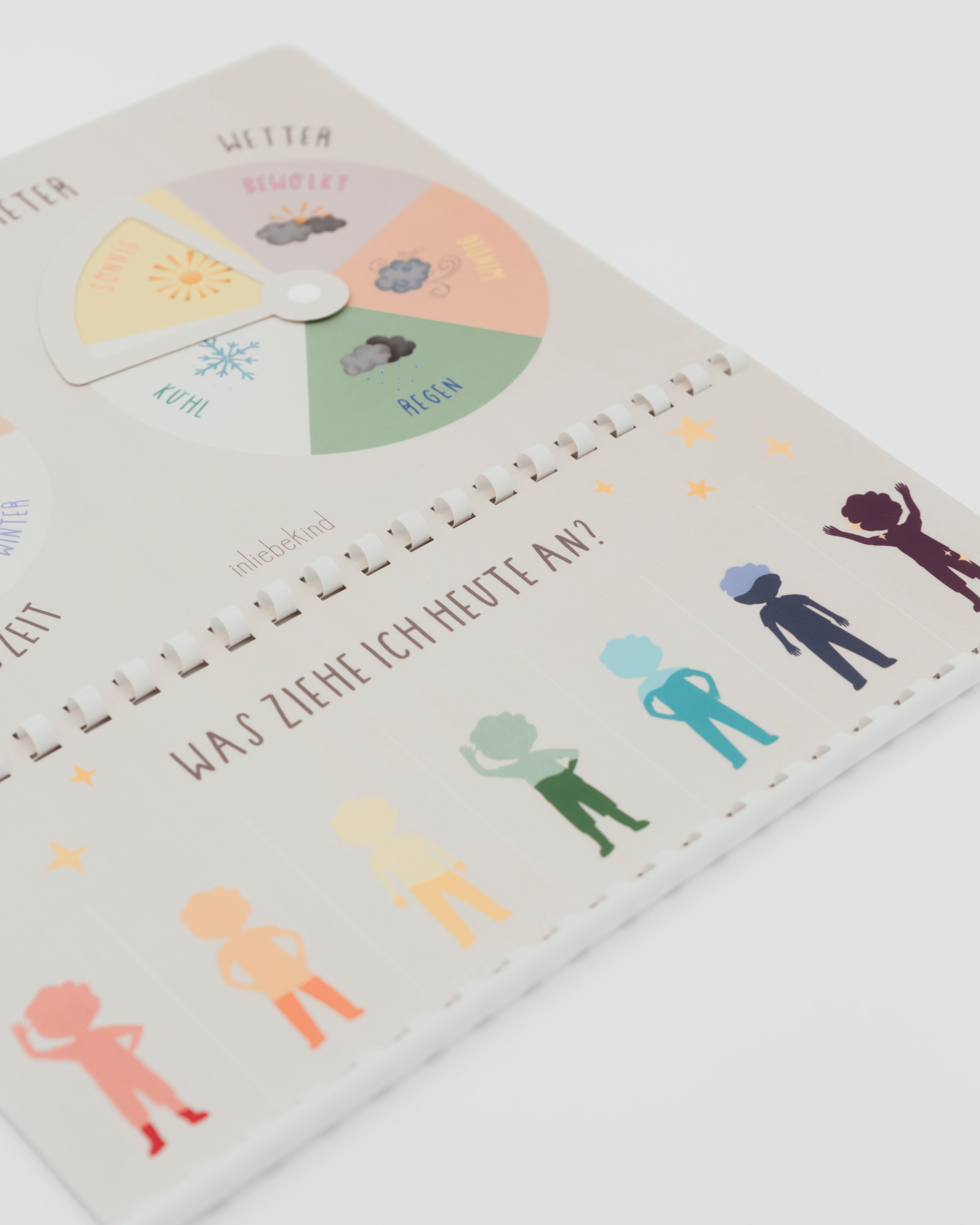 Anziehplaner für Kinder inkl. Symbole