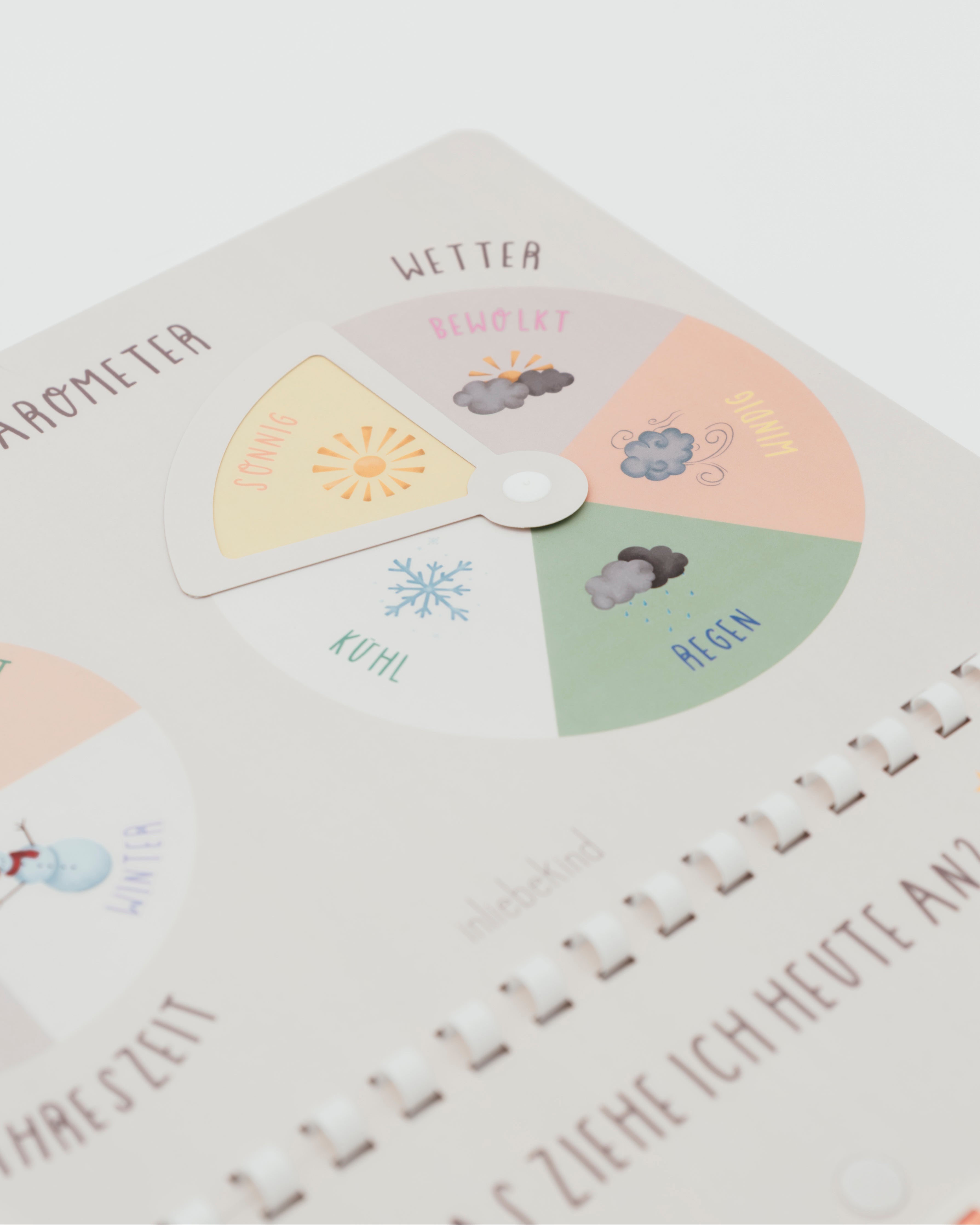 Anziehplaner für Kinder inkl. Symbole