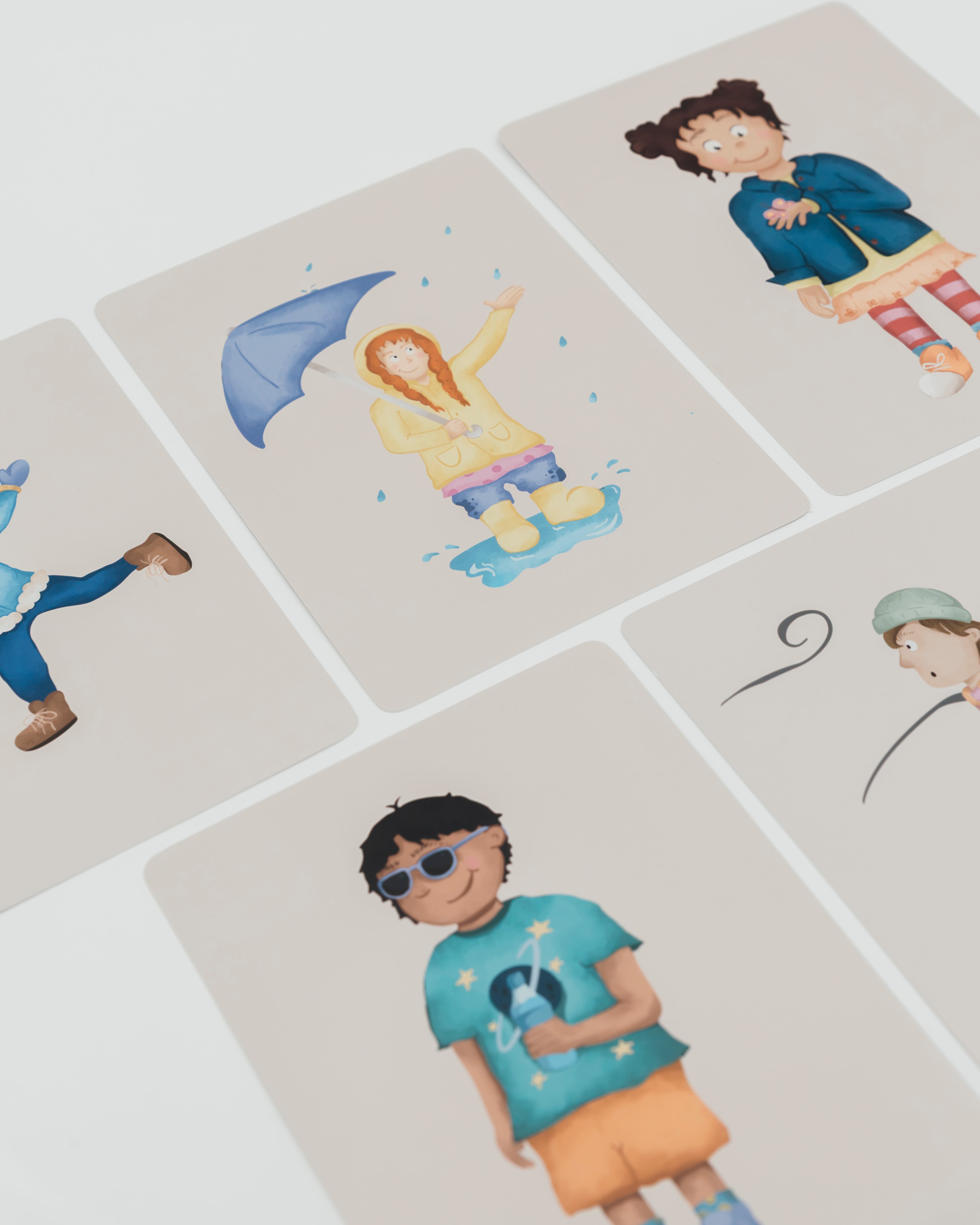 Anziehplaner für Kinder inkl. Symbole