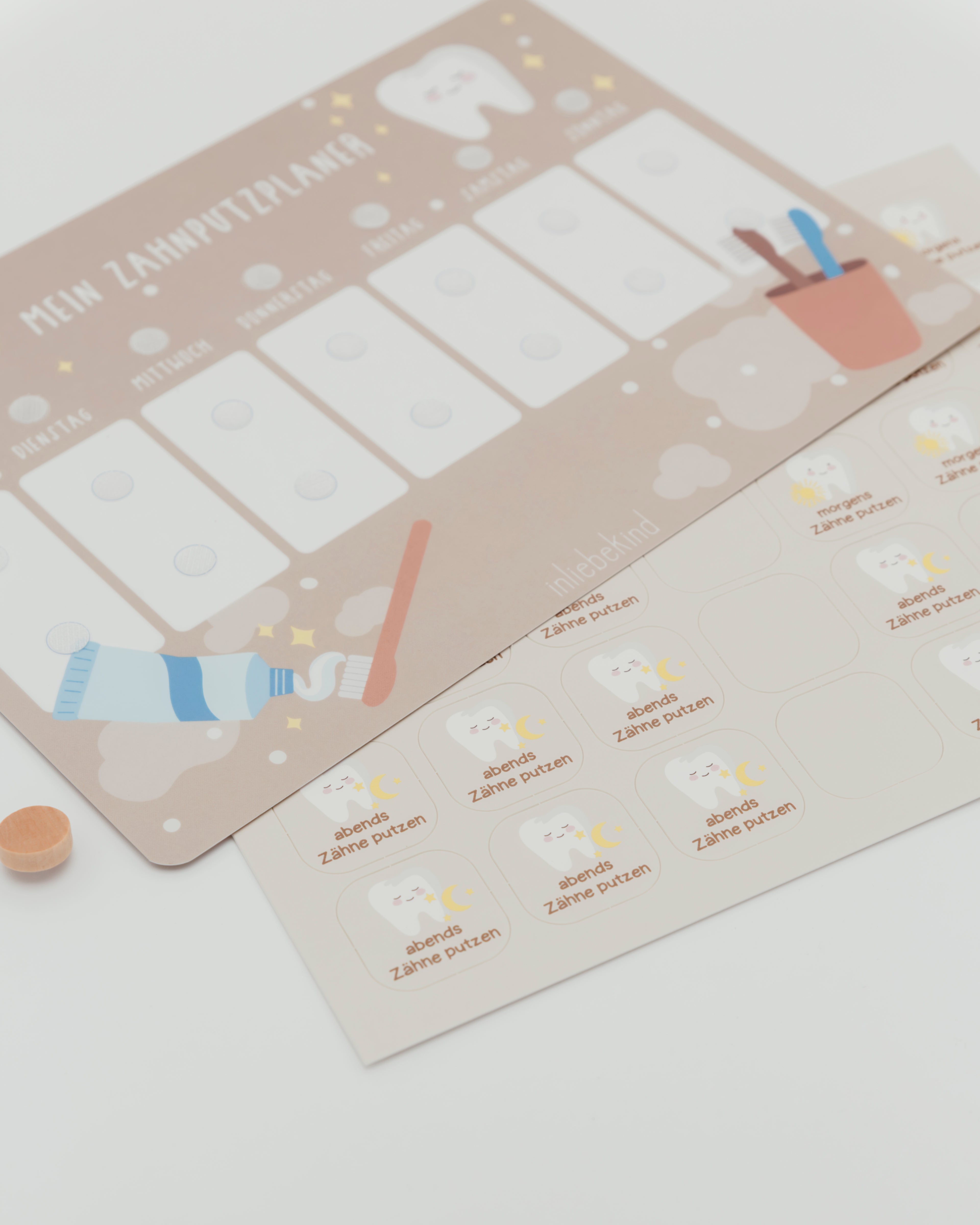 Zahnputzplaner inkl. Symbole