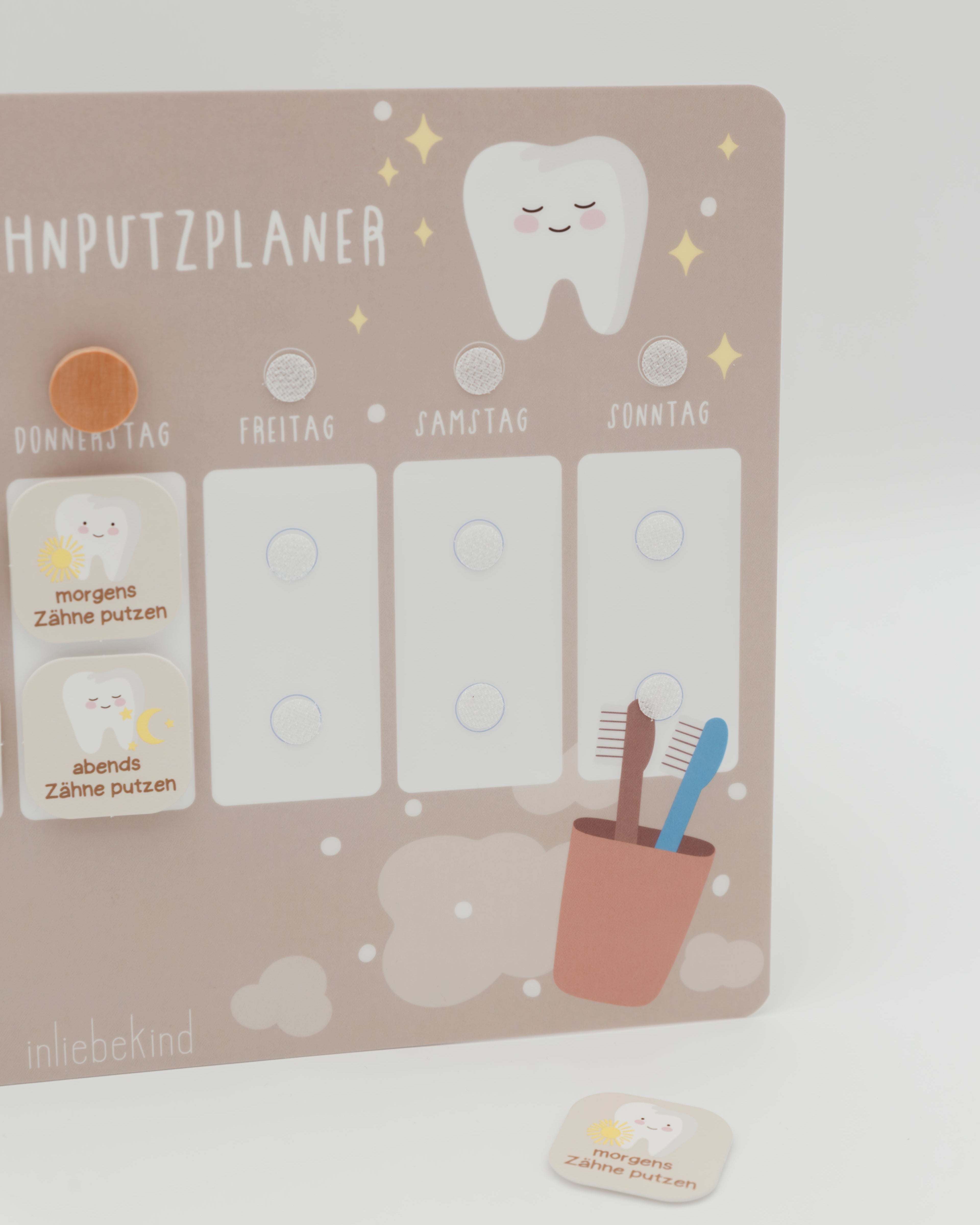 Zahnputzplaner inkl. Symbole