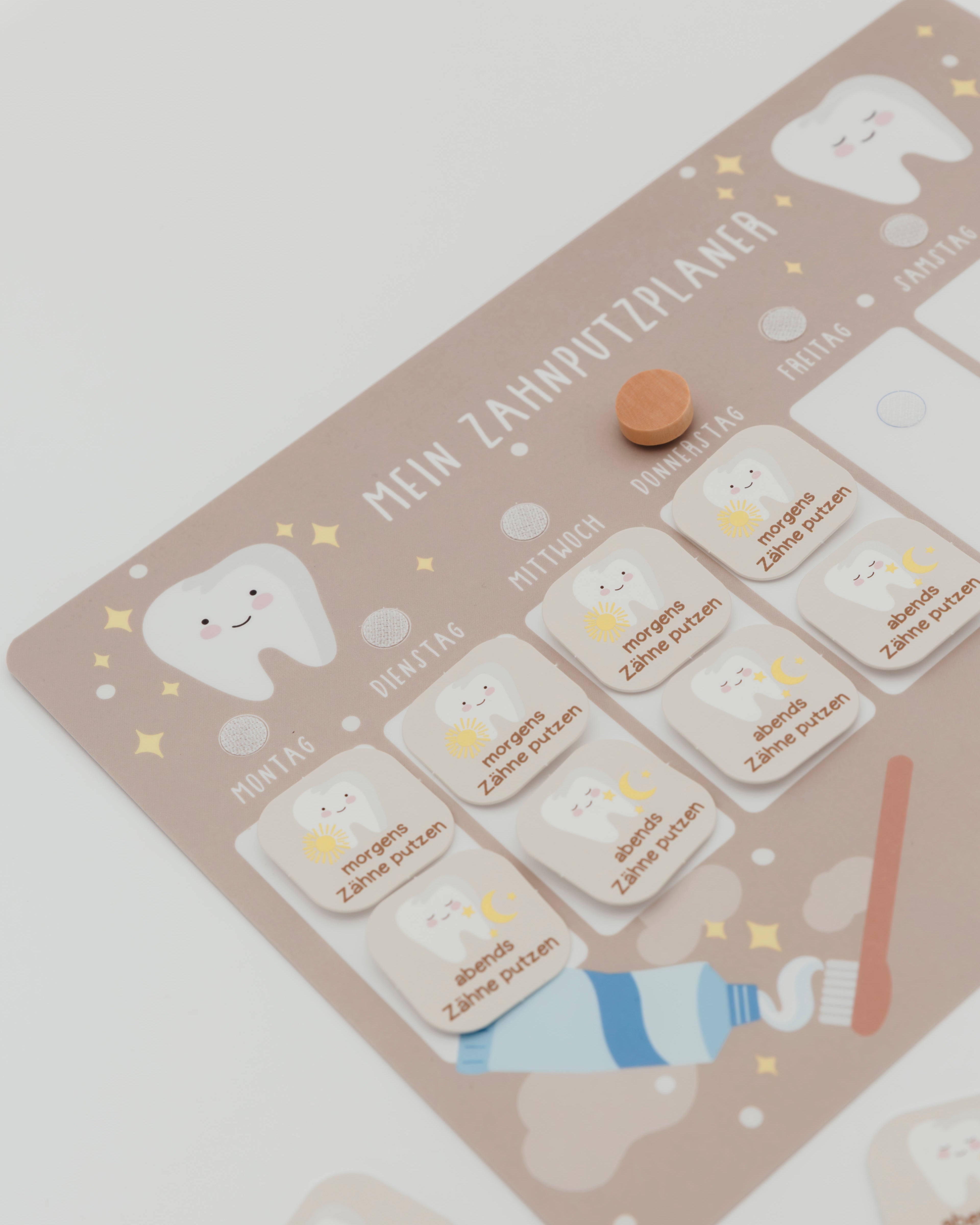 Zahnputzplaner inkl. Symbole