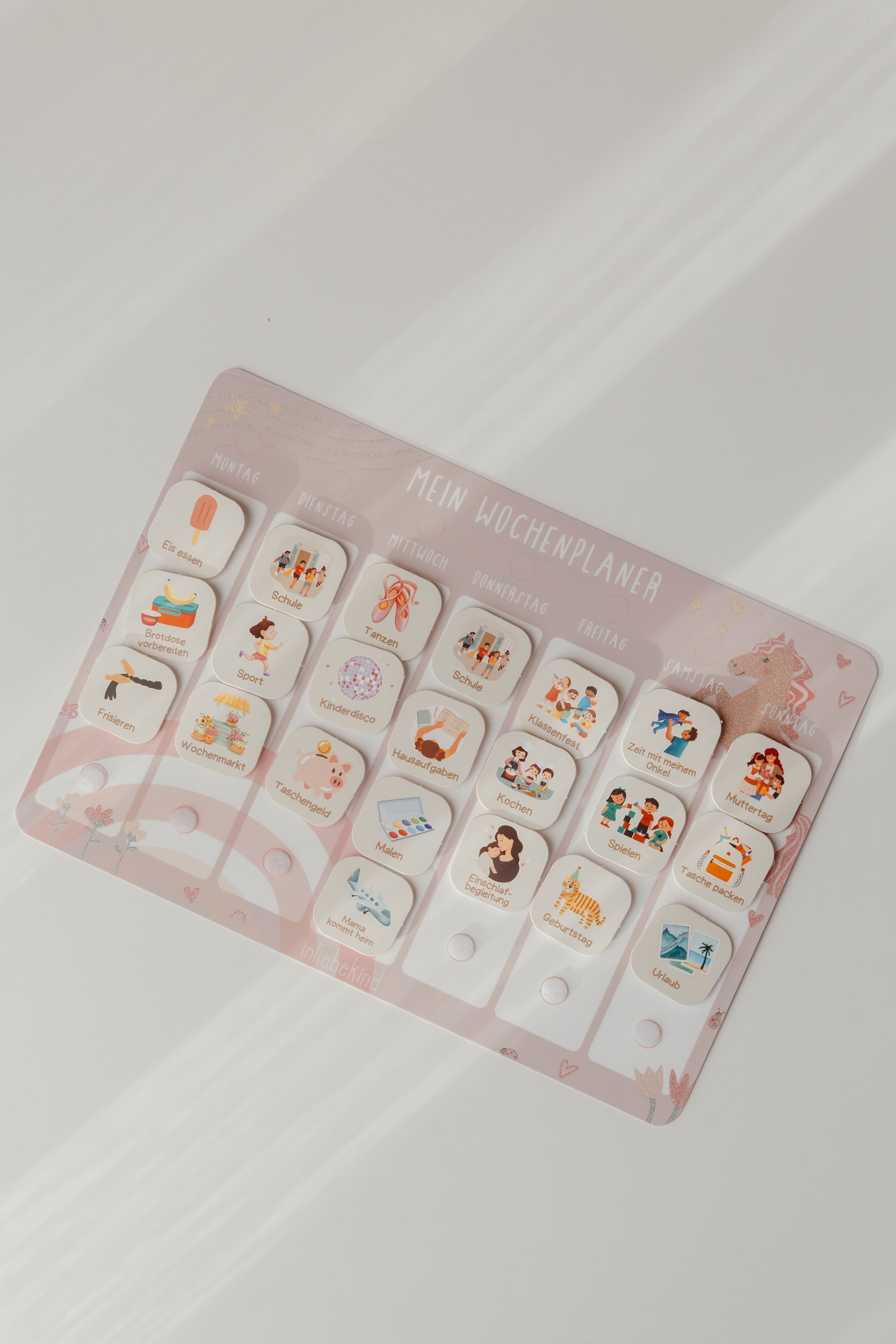 EINHORN GLITZER LOVE DINO SAFARI BEIGE ASTRO GLITZER MEERJUNGFRAUEN GLITZER MARIENKÄFER GLITZER REGENBOGEN SMILEY FLOWERS BAGGER