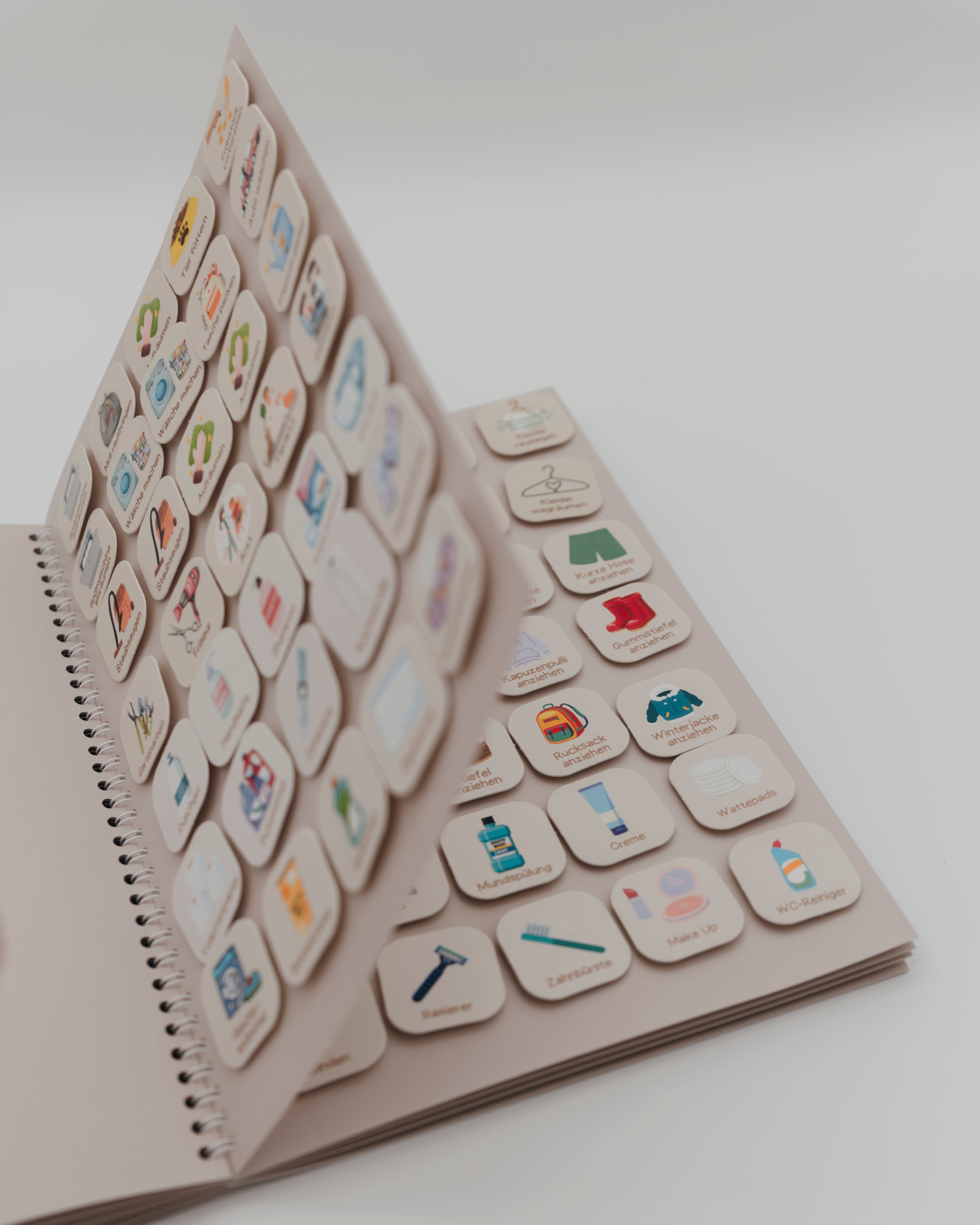 Kärtchen-Sammelbuch für  bis zu 350 Kärtchen