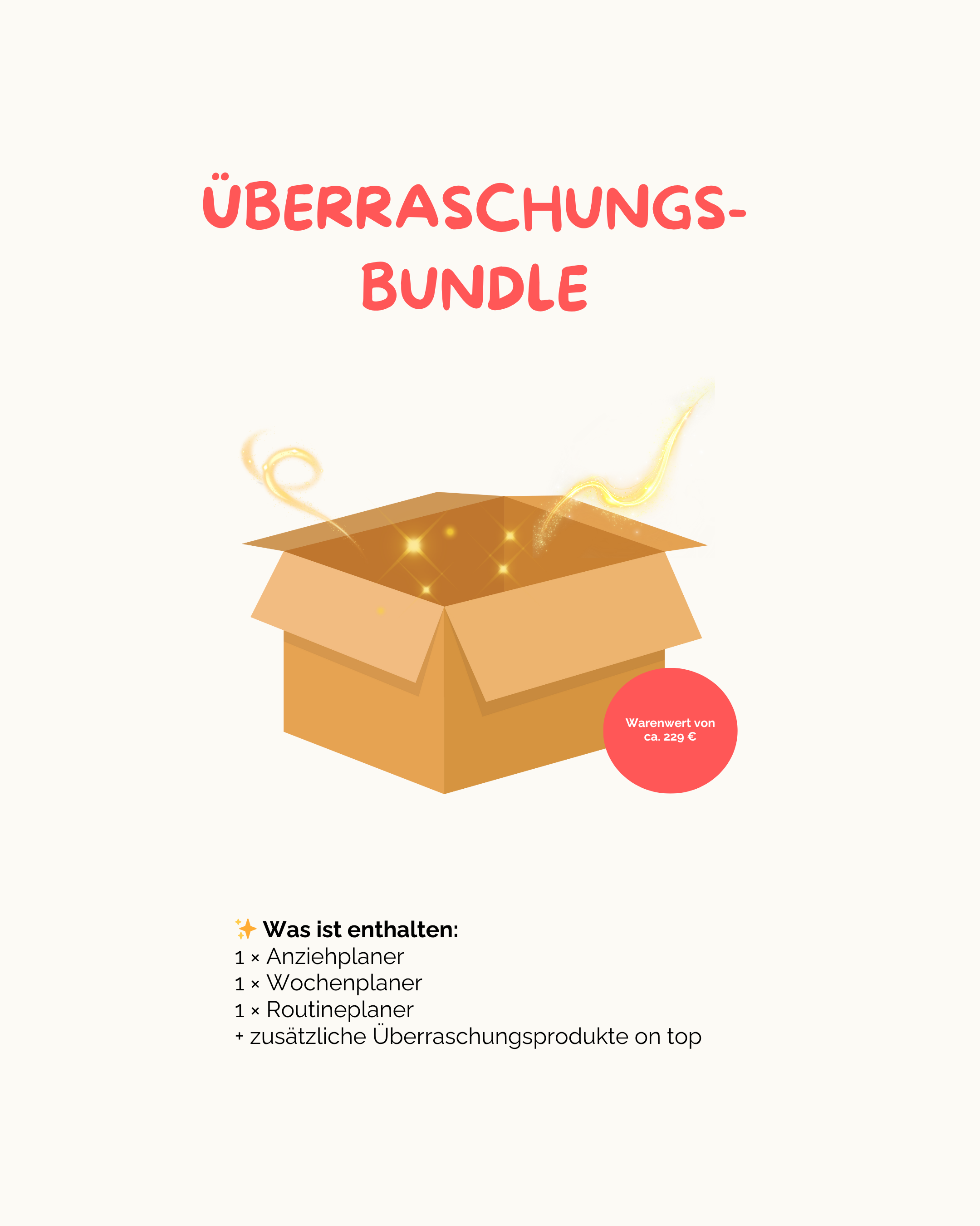 Überraschungs-Bundle – kleine Freude, großer Effekt