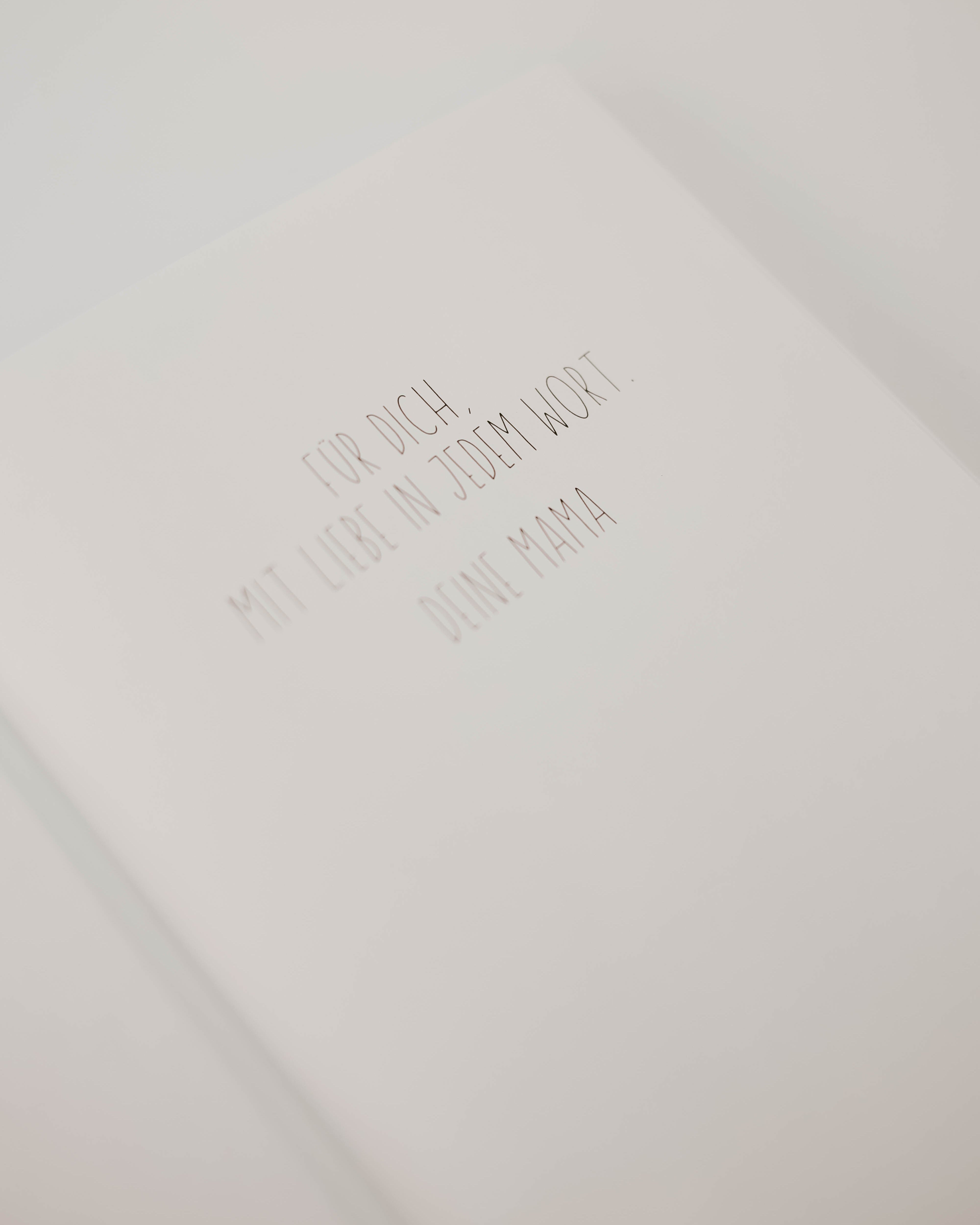 Deine Briefe für dein Kind "In Liebe, für dich"